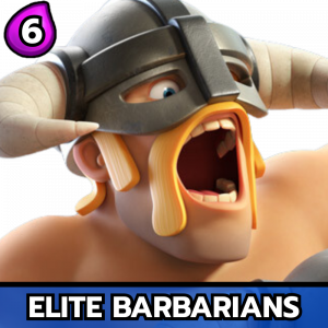 Elite Barbarians — All Clash Royale Cards - [Hero Barbarian Barrel] option 28