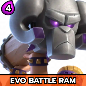 Evo Battle Ram — All Clash Royale Cards - [Hero Barbarian Barrel] option 35