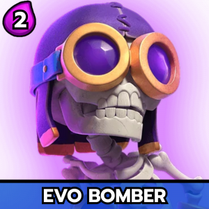 Evo Bomber — All Clash Royale Cards - [Hero Barbarian Barrel] option 36