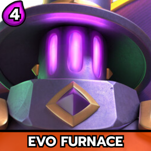 Evo Furnace — All Clash Royale Cards - [Hero Barbarian Barrel] option 42