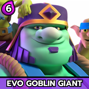 Evo Goblin Giant — All Clash Royale Cards - [Hero Barbarian Barrel] option 47