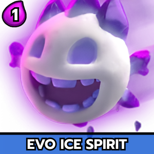 Evo Ice Spirit — All Clash Royale Cards - [Hero Barbarian Barrel] option 49