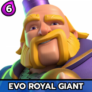 Evo Royal Giant — All Clash Royale Cards - [Hero Barbarian Barrel] option 58