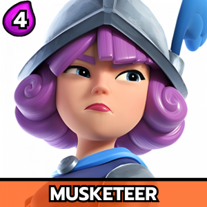 Zzzzz 1761077107musketeer — All Clash Royale Cards - [Hero Barbarian Barrel] option 131