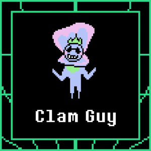 Clamguy — Every Deltarune Character (Chapters 1-4) option 29