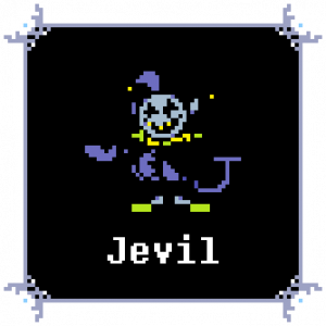 Jevil — Every Deltarune Character (Chapters 1-4) option 80