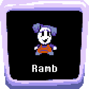 Ramb — Every Deltarune Character (Chapters 1-4) option 139