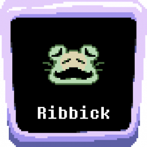 Ribbick — Every Deltarune Character (Chapters 1-4) option 143