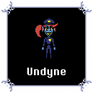 Undyne — Every Deltarune Character (Chapters 1-4) option 186