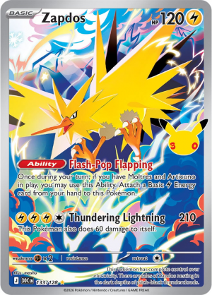 Pokemon 30th Celebration Secret Rares — option 5