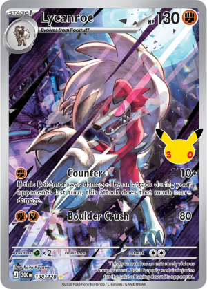 Pokemon 30th Celebration Secret Rares — option 10
