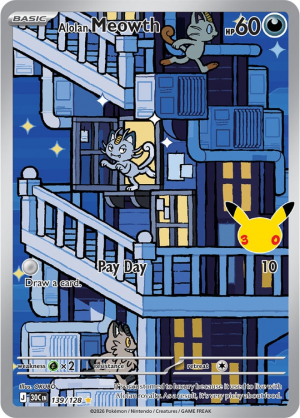 Pokemon 30th Celebration Secret Rares — option 11