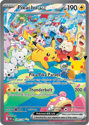Pokemon 30th Celebration Secret Rares — option 22