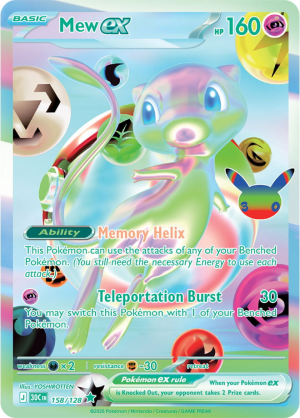 Pokemon 30th Celebration Secret Rares — option 30