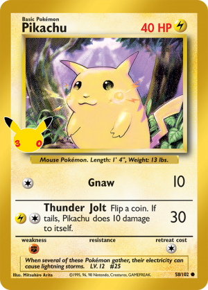 Pokemon 30th Celebration Secret Rares — option 31