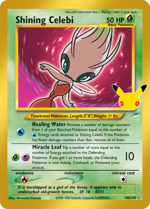 Pokemon 30th Celebration Secret Rares — option 36