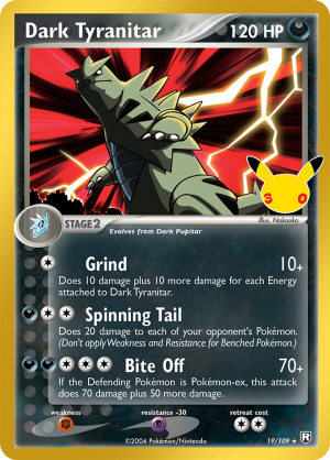 Pokemon 30th Celebration Secret Rares — option 39