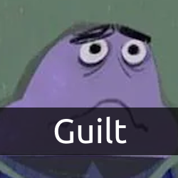 Guilt — Inside Out: All Emotions + Prototypes option 88
