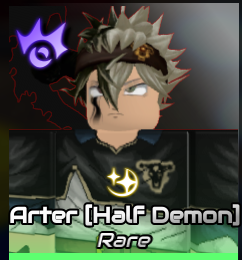 Arter Half Demon — Anime World Tower Defense (Anniversary) option 298