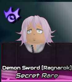 Demon Sword — Anime World Tower Defense (Anniversary) option 92