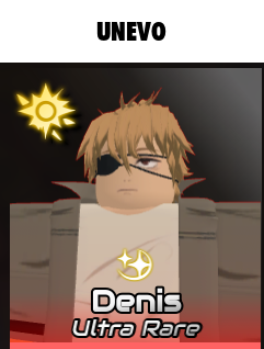 Denji Unevo — Anime World Tower Defense (Anniversary) option 162