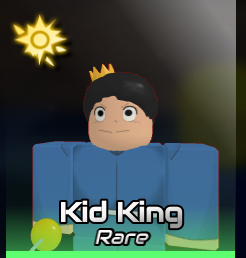 Kid King — Anime World Tower Defense (Anniversary) option 327