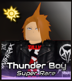 Thunder Boy — Anime World Tower Defense (Anniversary) option 290