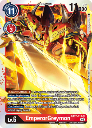 digimon imperialdramon card Imperialdramon Dragon Mode [BT3-031] (2nd Anniversary Card Set) [Relea –  Dungeons & Javas main image 1