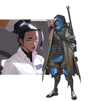 Ana X Mina — Overwatch Ships option 98