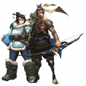 Hanzo X Mei — Overwatch Ships option 62