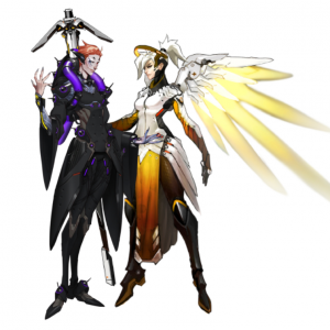 Mercy X Moira — Overwatch Ships option 113