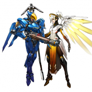 Mercy X Pharah — Overwatch Ships option 74