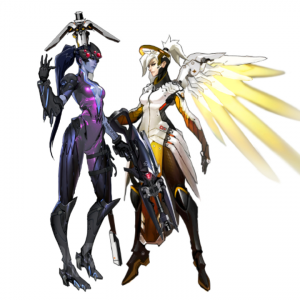Mercy X Widow — Overwatch Ships option 95