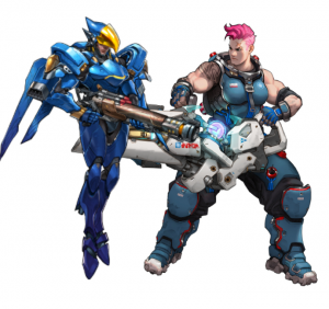 Pharah X Zarya — Overwatch Ships option 46