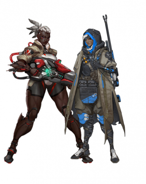 Soj X Ana — Overwatch Ships option 80