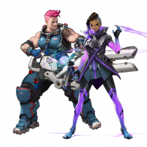 Sombra X Zarya — Overwatch Ships option 43