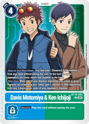 digimon card case Loogarmon BT14-074 main image 0