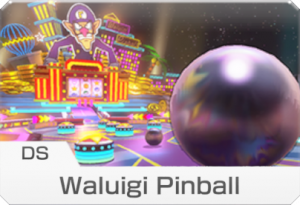 Mk8ddswaluigipinballcourseicon — Mario Kart 8 Deluxe courses option 65