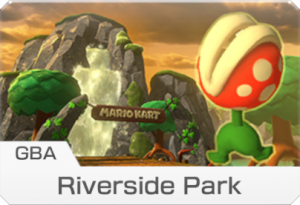 Mk8dgbariversideparkcourseicon — Mario Kart 8 Deluxe courses option 80