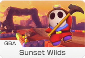 Mk8dgbasunsetwildscourseicon — Mario Kart 8 Deluxe courses option 93