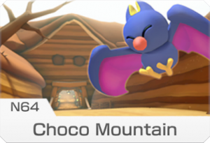 Mk8dn64chocomountaincourseicon — Mario Kart 8 Deluxe courses option 56