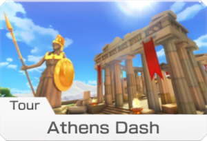 Mk8dtourathensdashcourseicon — Mario Kart 8 Deluxe courses option 88