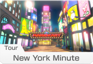 Mk8dtournewyorkminutecourseicon — Mario Kart 8 Deluxe courses option 62