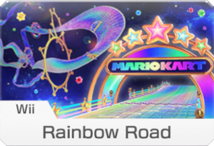 Mk8dwiirainbowroadcourseicon — Mario Kart 8 Deluxe courses option 103