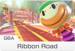 Mk8gbaribbonroadcourseicon — Mario Kart 8 Deluxe courses option 51