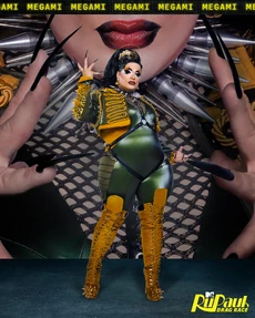 Megami — RuPaul's Drag Race Season 16 Runways Ranked option 5