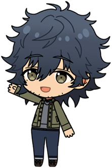 Jinsagamiworkchristmas2023chibi1 — Ensemble Stars Characters option 58