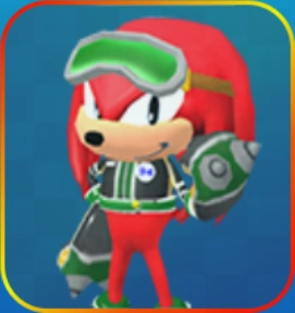 Racesuitclassicknucklesportrait — Sonic Speed Simulator option 90