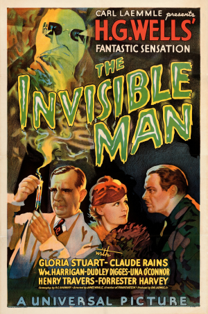 Theinvisibleman1933poster Styleb — Ultimate Halloween Film Tier List option 63