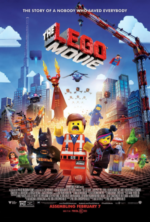 The Lego Movie 2014 Poster — Warner Bros. Pictures Animation Movie Tier List option 1